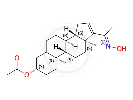 Chemical structure of Abiraterone Acetate Impurity 141