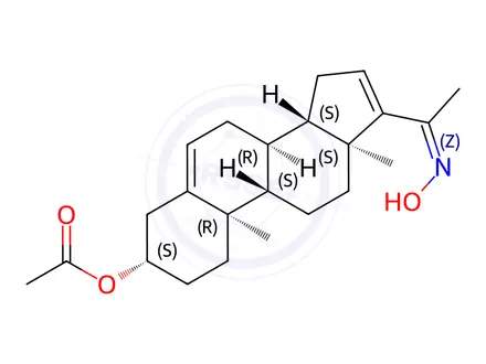 Chemical structure of Abiraterone Acetate Impurity 145