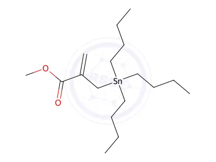 Chemical structure of [2-(Methoxycarbonyl)-2-propenyl]tributylstannane