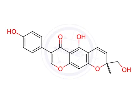 Chemical structure of Erysubin B