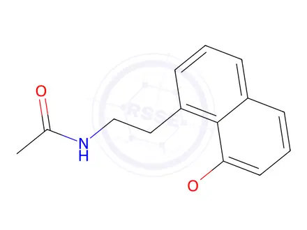 Chemical structure of Agomelatine Impurity 55