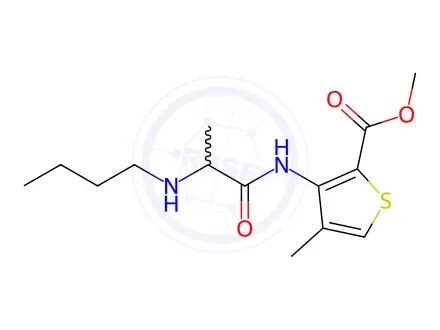 Chemical structure of Articaine Impurity 7 (Articaine EP Impurity G)