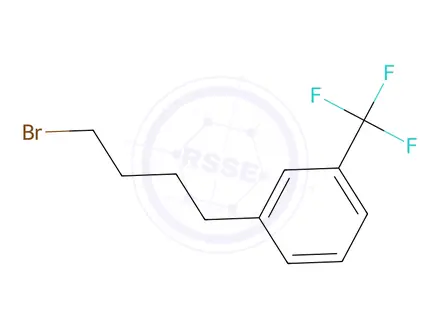 Chemical structure of 1-(4-Bromobutyl)-3-(trifluoromethyl)benzene