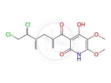 Chemical structure of WF 16775 A1