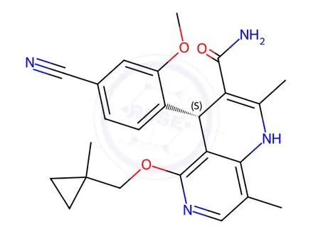 Chemical structure of Finerenone Impurity 384
