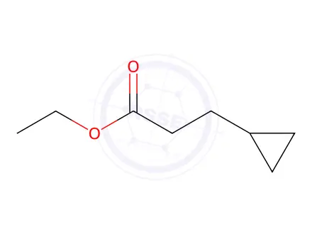 Chemical structure of Cyclopropanepropanoic Acid Ethyl Ester