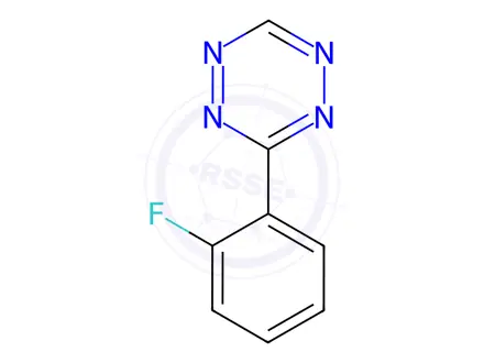 Chemical structure of 3-(o-Fluorphenyl)-s-tetrazin