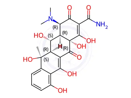 Chemical structure of Oxytetracycline EP Impurity A