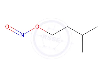 Chemical structure of Isoamyl Nitrite