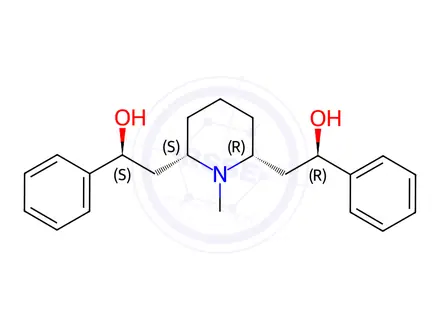 Chemical structure of Lobeline EP Impurity C