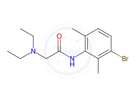 Chemical structure of 3-Bromo Lidocaine
