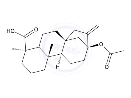 Chemical structure of Steviol Acetate