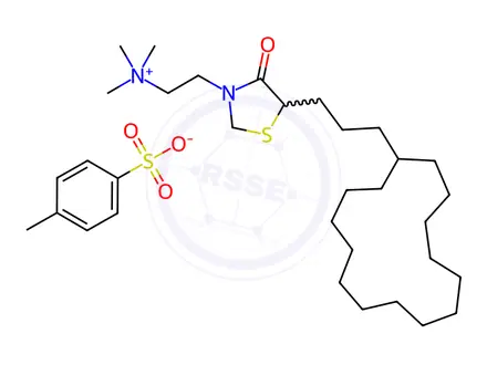Chemical structure of 4-[[(4-Methoxyphenyl)thioxomethyl]thio]butyric acid methyl ester