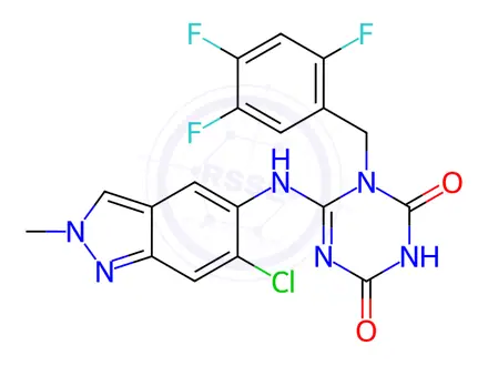 Chemical structure of Ensitrelvir Impurity 53