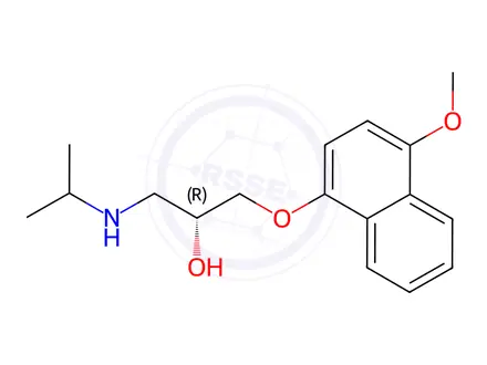Chemical structure of Propranolol Hydrochloride Impurity 13