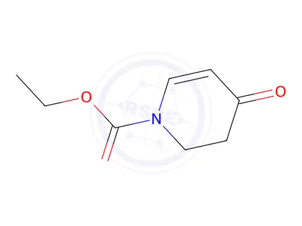 Chemical structure of 1-(Ethoxycarbonyl)-1,2,3,4-tetrahydro-4-oxopyridine