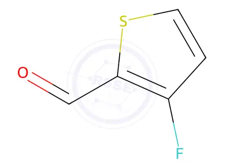 Chemical structure of 3-Fluorothiophene-2-carbaldehyde