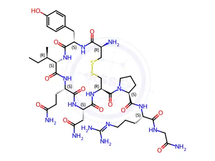 Chemical structure of Vasotocin Impurity 5