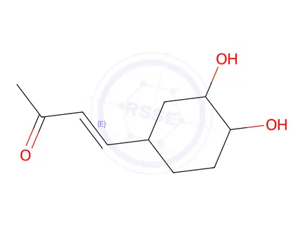 Chemical structure of Osmundacetone
