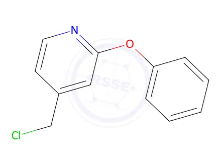 Chemical structure of 4-(Chloromethyl)-2-phenoxypyridine