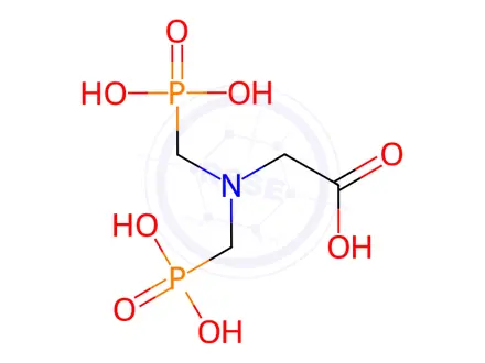 Chemical structure of Glyphosine