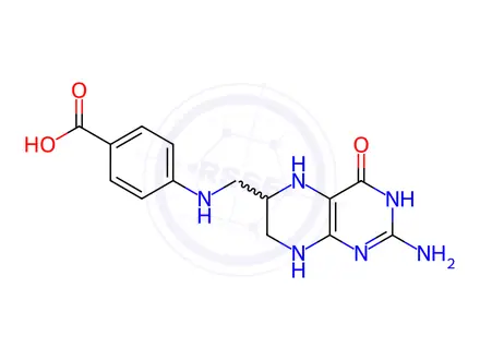 Chemical structure of Calcium Levofolinate Impurity 9