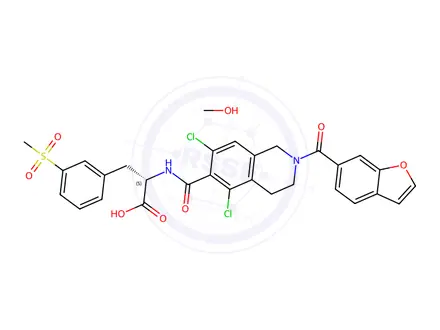 Chemical structure of Lifitegrast Impurity 179