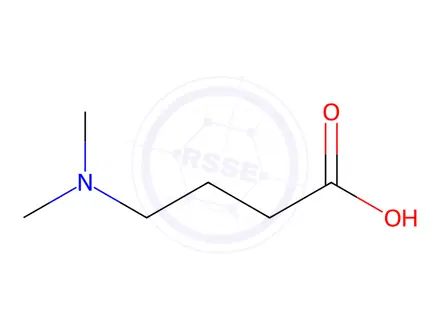 Chemical structure of 4-(Dimethylamino)butanoic acid