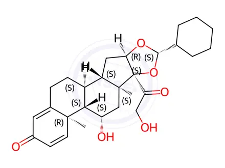 Chemical structure of S-Des-ciclesonide