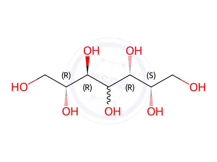 Chemical structure of Perseitol