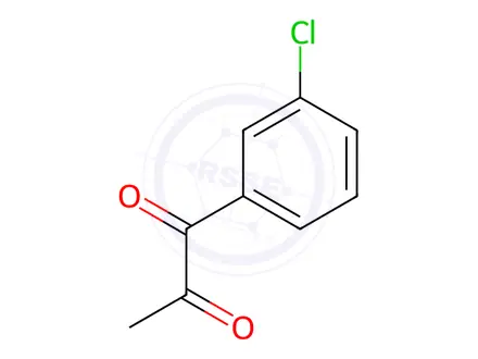 Chemical structure of Bupropion Indandione