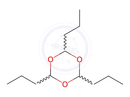 Chemical structure of 2,4,6-Tripropyl-1,3,5-trioxane