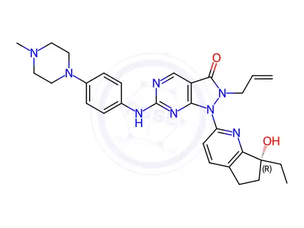 Chemical structure of Azenosertib
