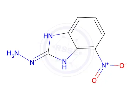 Chemical structure of 2-Hydrazono-4-nitro-2,3-dihydro-1H-benzo[d]imidazole