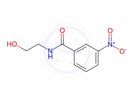 Chemical structure of N-(2-Hydroxyethyl)-3-nitrobenzamide