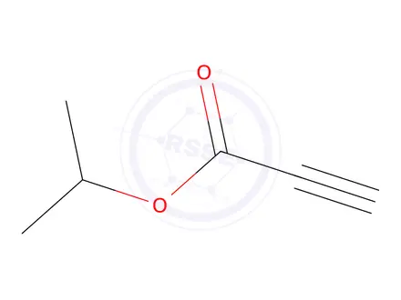 Chemical structure of propan-2-yl prop-2-ynoate