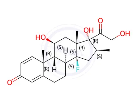 Chemical structure of Betamethasone EP Impurity H