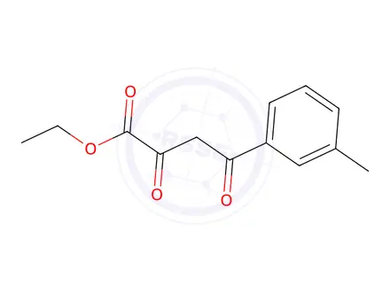 Chemical structure of Ethyl 3-methyl-a,g-dioxo-benzenebutanoate