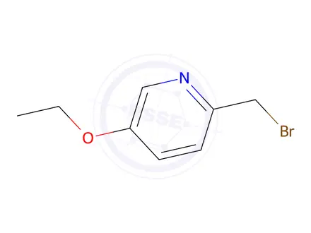 Chemical structure of 2-(Bromomethyl)-5-ethoxypyridine