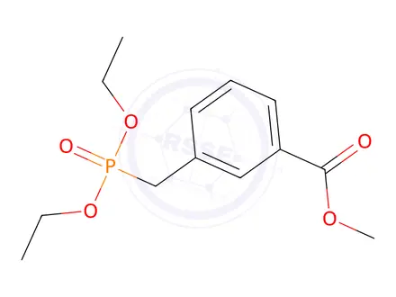 Chemical structure of Methyl 3-((diethoxyphosphoryl)methyl)benzoate