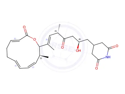 Chemical structure of Lactimidomycin