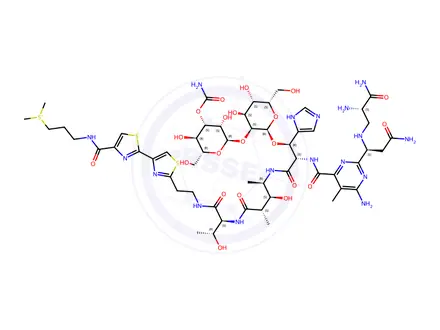 Chemical structure of BLEOMYCIN A2