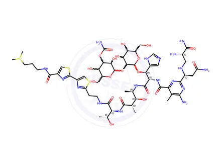 Chemical structure of Bleomycin