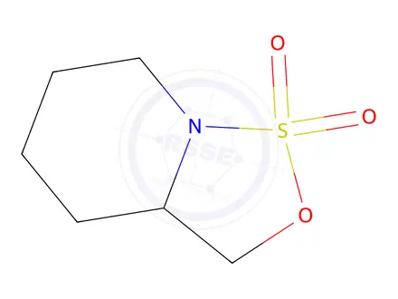 Chemical structure of Hexahydro-1lambda~6~-[1,2,3]oxathiazolo[3,4-a]pyridine-1,1-dione