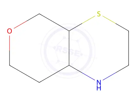Chemical structure of octahydropyrano[3,4-b]thiomorpholine