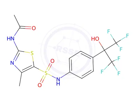 Chemical structure of SR 1001