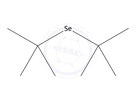 Chemical structure of DI-TERT-BUTYL SELENIDE, 99.99+%, ELECTRONIC GRADE