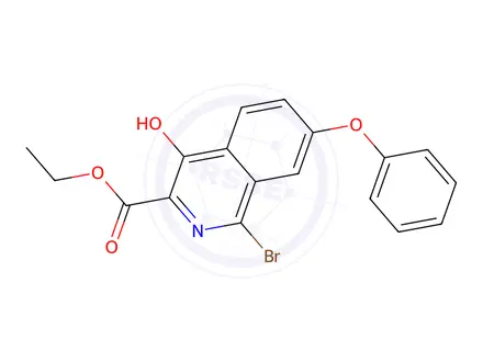 Chemical structure of Roxadustat Impurity 284