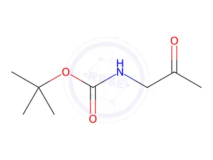Chemical structure of (2-Oxopropyl)carbamic Acid tert-Butyl Ester