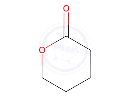 Chemical structure of δ-Valerolactone Solution in Acetone